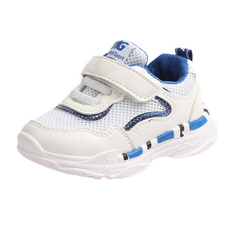 

Wesracia Baby Shoes Toddler Baby Boys Girls Children Casual Sneakers Mesh Soft Running Letter Shoes