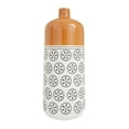 thumbnail image 5 of DecMode 20" Floral White Ceramic Vase with Orange Tops, 5 of 9
