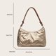 thumbnail image 2 of Bolso de hombro acolchado para mujer bolsos de mano a la moda bolso de compras de gran capacidad, 2 of 9
