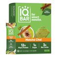 thumbnail image 1 of Brain and Body Plant Protein Bars - Peanut Butter Chip - 36-Count Low Carb - Gluten Free, High Fiber, Vegan Snacks - Low Sugar Meal Replacement, 1 of 5