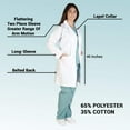 thumbnail image 4 of ACTIVE UNIFORMS Lab Coat-Unisex 40 Inch Lab Coat (White, 5X-Large), 4 of 7