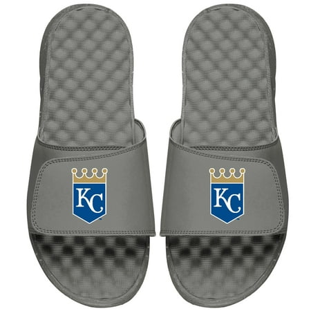 

Men s ISlide Gray Kansas City Royals Primary Logo Slide Sandals