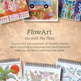 thumbnail image 6 of Lifelines FlowArt Mini Activity Pads, 3-Pack, Guided Dot-by-Letter Art Meditations, 5 Double-Sided Markers & 60 Scenes, Coloring Books for Tweens, Adults & Seniors, 6 of 6