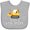 AC-Heather Grey, variant on Inktastic Gigi Little Digger Construction Truck Boys Baby Bib