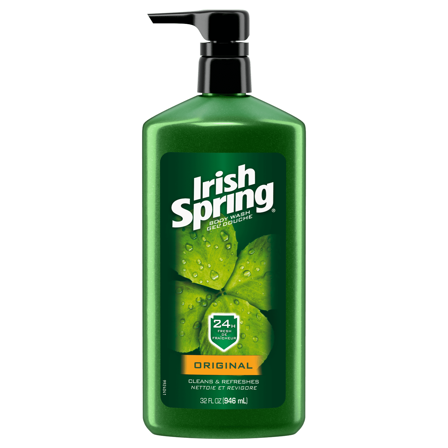 Irish Spring Body Wash Pump, Original 32 fluid ounce