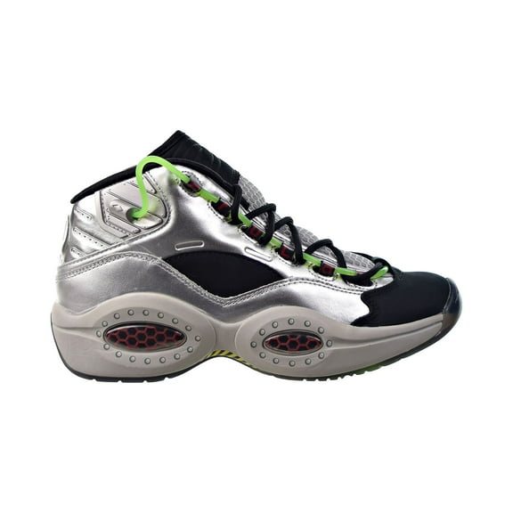 Reebok Question Mid "Minions Gru's Lab" Men's Shoes Silver Metallic-Black fw7548