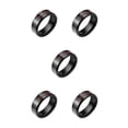 thumbnail image 1 of Anillos de Acero inoxidable Minnieouse dorado Punk minimalista abalorio para dedo regalos para hombres, 1 of 6