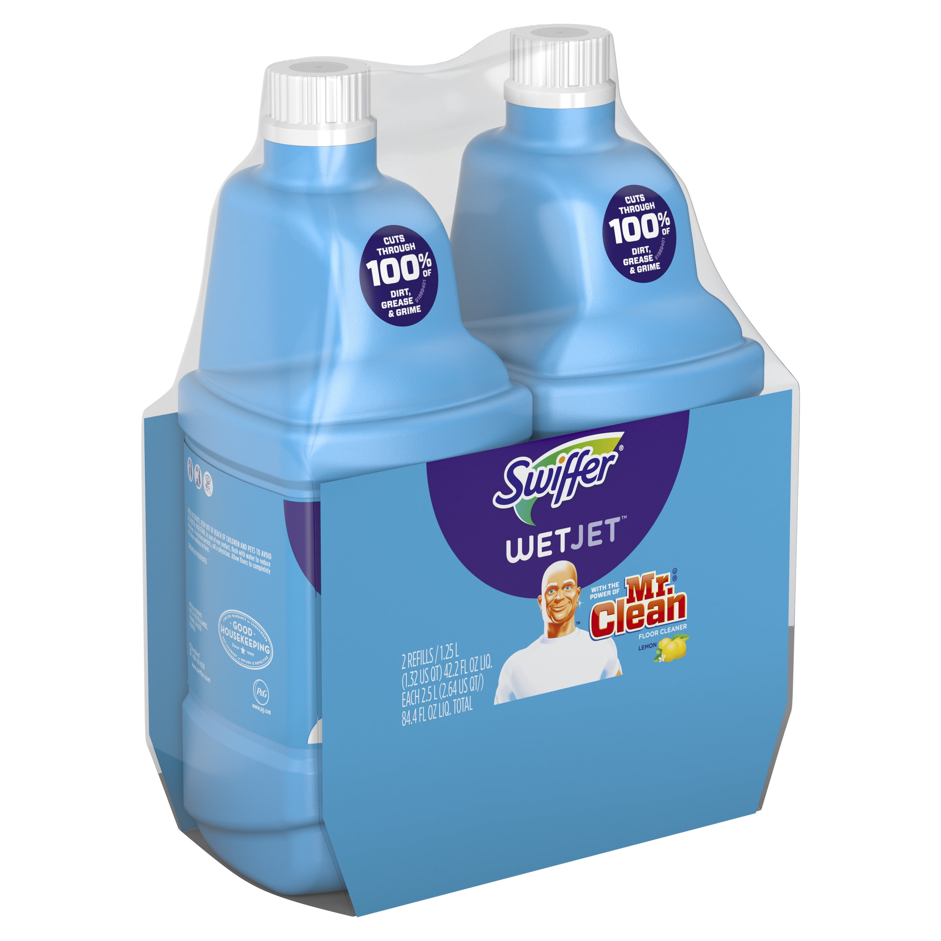 2 Bottles /&32 Refill Pads Swiffer