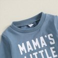 thumbnail image 5 of TOWED22 Toddler Baby Boy Fall Winter Outfit Print Graphic Long Sleeve Sweatshirt Top and Pants 2 Piece Clothes, 5 of 9