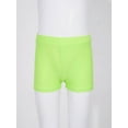 thumbnail image 3 of YEAHDOR Kids Girls Quick-Dry Swimming Shorts Solid Color Beach Pool Hot Spring Swim Bottoms Yellow Green 8, 3 of 7