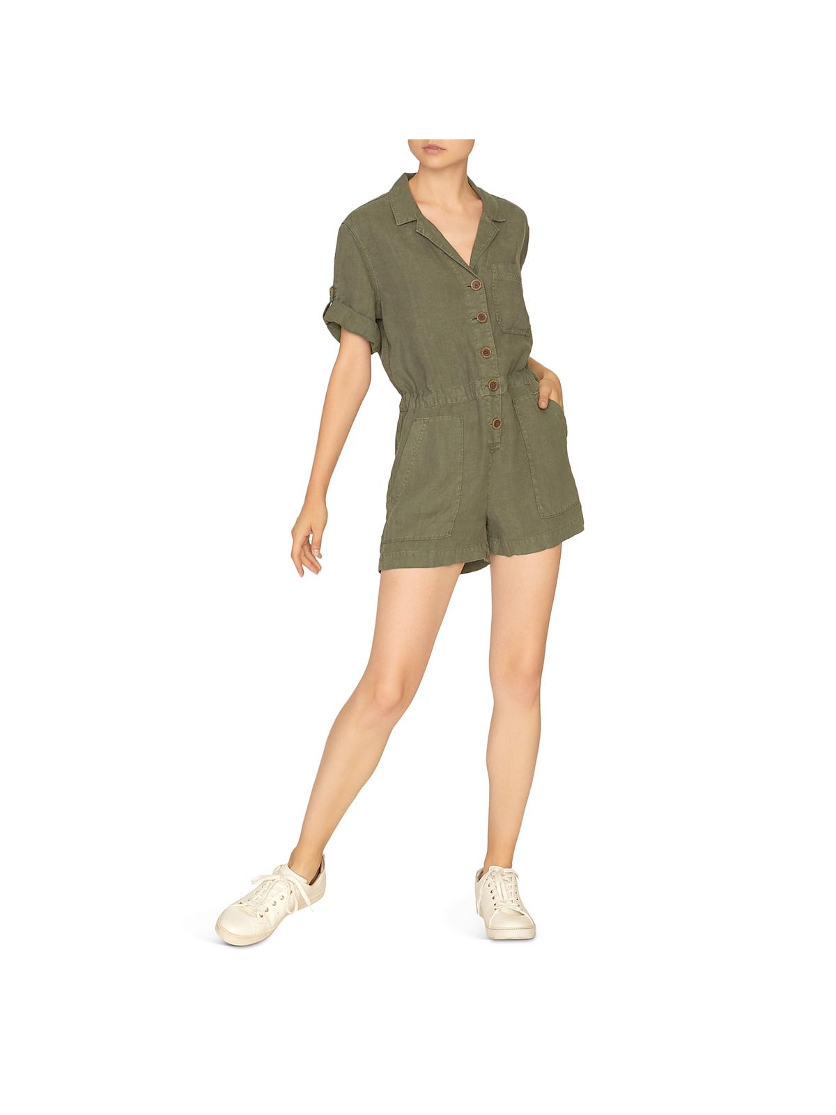 sanctuary linen romper