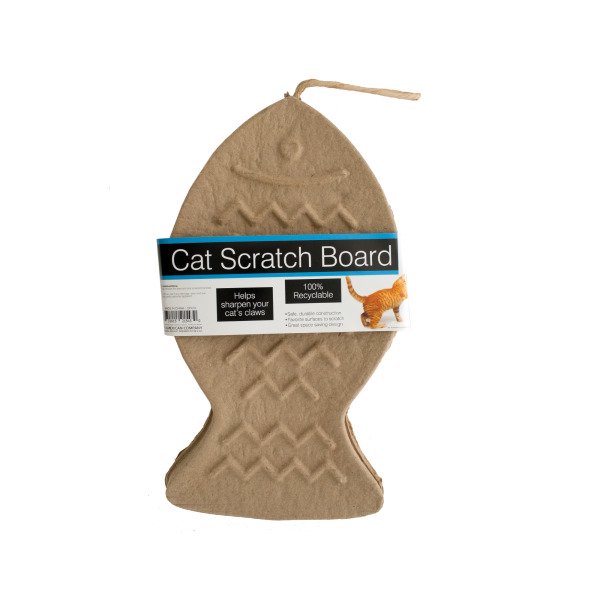 Fish Shaped Hanging Cat Scratch Board