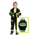 thumbnail image 2 of Aeromax Boys Black LOS ANGLELES Firefighter Halloween Costume 18M-10, 2 of 2