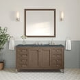 thumbnail image 2 of James Martin Vanities 305-V60s-3Pbl Chicago 60" Single Basin Wood Vanity Set - White, 2 of 3
