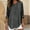 Black, variant on LEBONYARD Womens Shirts under $5,Long Sleeve Womens Tops,Women's Casual Striped Printed V-neck Rolled Up T-shirt Long Sleeved Top Purple S