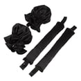 thumbnail image 1 of Unique Bargains 4 Piezas Rizador de Cabello sin Calor Diadema con Varilla rizadora sin Calor de satén con Juego de Gorro para Todo Tipo de Cabello Negro, 1 of 1