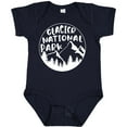 thumbnail image 3 of Inktastic Glacier National Park Montana Mountains Boys or Girls Baby Bodysuit, 3 of 5