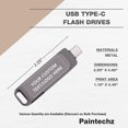 thumbnail image 4 of Unidades flash USB tipo C Paintechz Custom de 4 GB, paquete de 50 unidades, 4 of 8