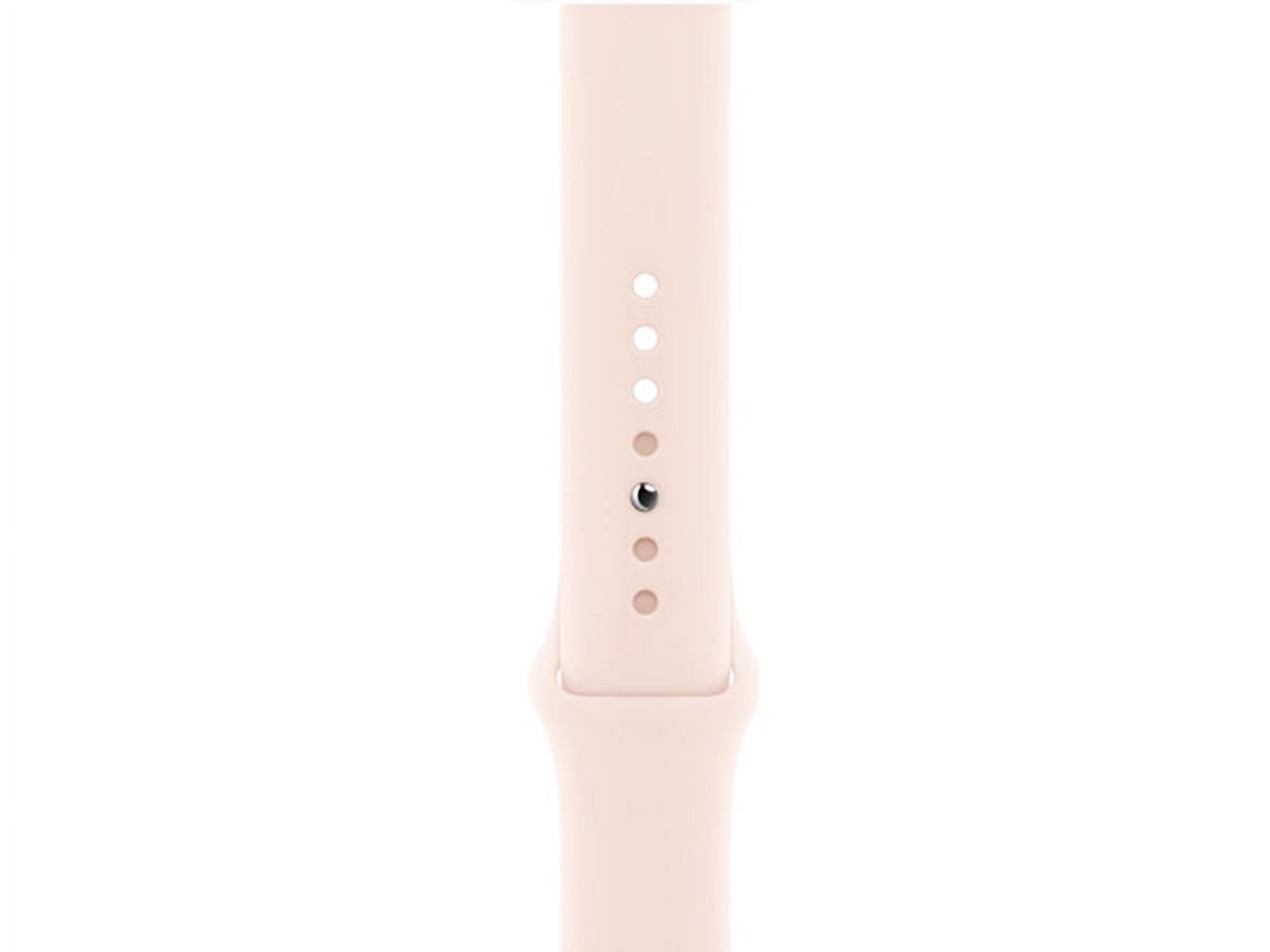 Restored Apple Watch SE (GPS, 40mm) - Gold Aluminum Case with Pink Sand Sport Band (Refurbished)