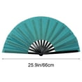 thumbnail image 2 of BiFandian Large Folding Hand Rave Fan for Women/Men, Chinese Japanese Handheld Fans, Perfect for Cooling, Dance, Gift, Drag Queen, Decoration & Wedding, 2 of 5