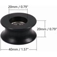 thumbnail image 4 of Ushaped nylon pulleys, 4 pieces for easy installation and a wide range of applications, 4 of 5