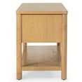 thumbnail image 4 of Safavieh Jaylessa Solid Wood 3 Door Tv Stand in Natural, 4 of 14