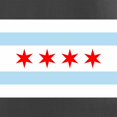 thumbnail image 3 of CafePress - Chicago Flag T Shirt - Women's V-Neck Dark T-Shirt, 3 of 4
