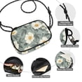 thumbnail image 3 of FORMRS Mini Crossbody Bag for Women Adjustable Rope Shoulder Casual Phone Purse, Sage Green Flower Pattern, 3 of 7
