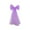 Purple, variant on Wooowa Tulle Bow Curtain Tiebacks - Decorative Window Treatments, Soft Holders for Home Curtains & Drapes