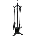 thumbnail image 1 of Dagan 1103 Ensemble d'Outils pour Cheminée, Noir - 4 Pcs, 1 of 1