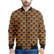 thumbnail image 3 of Chaqueta con cremallera y diseño geométrico de arcoíris a la moda para hombre, sudadera con rayas de colores con estampado 3D, chaquetas bomber urbanas geniales para niños, abrigos, 3 of 5