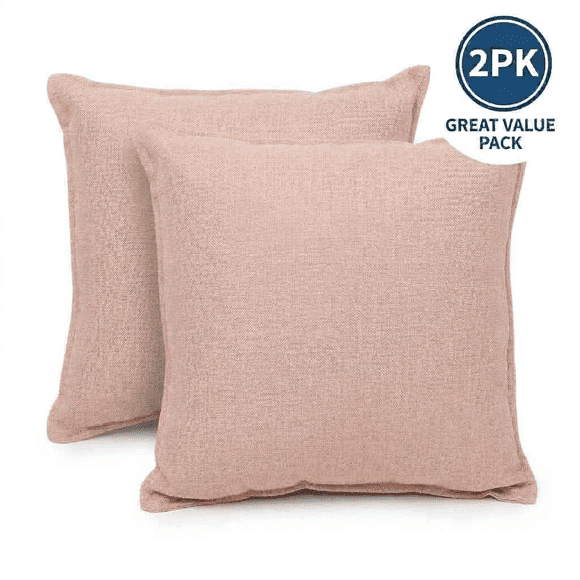 Anko Kira Cushion 2 pack Blush