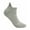 Gray, variant on Deago 3 Pairs Men's Running Ankle Socks with Cushion Cotton Low Cut Athletic Sport Tab Socks (Multi-color)
