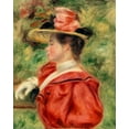thumbnail image 2 of Renoir, Pierre-Auguste 20x24 White Modern Wood Framed Museum Art Print Titled - Woman with Glove 1893, 2 of 4