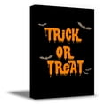 thumbnail image 1 of Awkward Styles Halloween Canvas Wall Art Trick or Treat Bats Home Decor Prints, 1 of 7