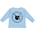 thumbnail image 3 of Inktastic Drummer Percussionist Music Boys or Girls Long Sleeve Toddler T-Shirt, 3 of 5