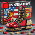 thumbnail image 2 of U.S. Military Boots Building Blocks Sets,Navy,Marine Corps and Army Editions,Collectible Model Kits for Enhance Creativity Fine-Motor Skills, 2 of 3