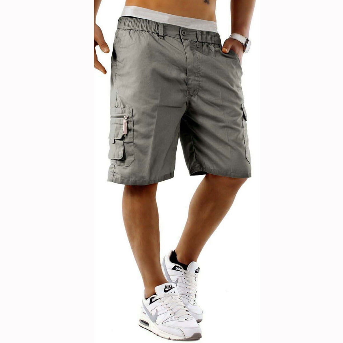men in short pants