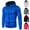 Blue, variant on Ketyyh-chn99 Hoodie for Men Plush Hooded Long Sleeve Pullover Sweater 2023 White,L