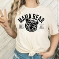 thumbnail image 2 of Mama Bear Sees All Shirt for Mom Mother's Day Gift for Mom Gift from Child Black on Natural Shirt Adult X-Large, 2 of 4