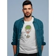 thumbnail image 2 of Prickyle Thoughts T-Shirt Men -Engin Selcuk Designs, Male 3X-Large, 2 of 4