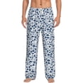 thumbnail image 1 of Kdxio Seaside Primary Color Print Mens Pajama Pants Set Sleep & Lounge Pants, PJ Bottoms with Pockets and Button Fly-Large, 1 of 6