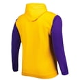 thumbnail image 3 of Men's Fanatics Gold/Purple Los Angeles Lakers Big & Tall Bold Attack Pullover Hoodie, 3 of 3