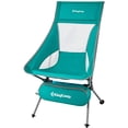 thumbnail image 1 of KingCamp Ultralight silla de Camping compacta silla plegable de 330lbs para adultos Cyan al aire libre, 1 of 5