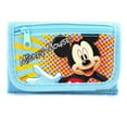 thumbnail image 4 of Mickey Mouse Character Light Blue Trifold Wallet, 4 of 4