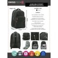 Swiss Tech Navigator Backpack with Padded Laptop Section