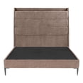 thumbnail image 1 of Base Cama Slim Queen Size + Cabecera Trinity Wing Mocca, 1 of 8