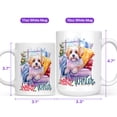 thumbnail image 4 of Watercolor Hello Winter Havanese Chill Christmas Welcome Mug Havanese Dog Lover Gifts Idea Coffee Tea Cup - 00016, 4 of 4