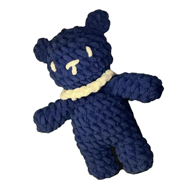Juguetes De Ganchillo De PuntoKit De Oso De Ganchillo Para Kit De Animales De Ganchillo Kit De Ganchillo De Oso Pequeño Funcionamiento Suave Jadeshay A