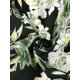 thumbnail image 4 of Minifalda Con Estampado Floral Tropical Y Cintura Fruncida Para Mujer Allegra K Verde L, 4 of 5
